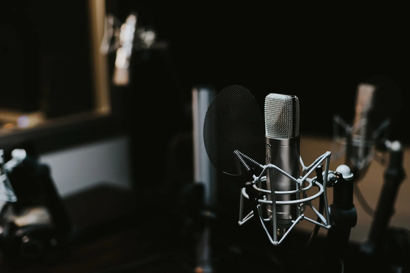 Microphone in a meeting room